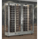 Luxury Wall Showcase M - 240 bottles - Double temperature