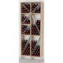 Double Column Wine in Wood/Metal