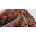 Double Column Wine in Wood/Metal