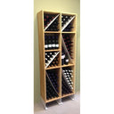 Double Column Wine in Wood/Metal
