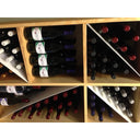 Double Column Wine in Wood/Metal