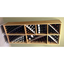 Double Column Wine in Wood/Metal