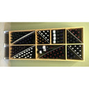 Wine Column in Wood/Metal