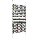 Vinoteck - Aluminum and Wood Bottle Rack - 108/150 Bottles