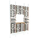Vinoteck - Aluminum and Wood Bottle Rack - 120/172 Bottles