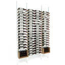 Vinoteck - Aluminum and Wood Bottle Rack - 160/226 Bottles