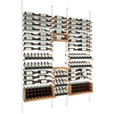 Vinoteck - Aluminum and Wood Bottle Rack - 202/249 Bottles