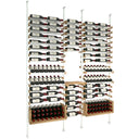 Vinoteck - Aluminum and Wood Bottle Rack - 216/272 Bottles