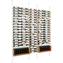Vinoteck - Aluminum and Wood Bottle Rack - 216/294 Bottles