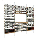 Vinoteck - Aluminum and Wood Bottle Rack - 246/299 Bottles