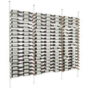 Vinoteck - Aluminum and Wood Bottle Rack - 252/378 Bottles