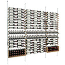 Vinoteck - Aluminum and Wood Bottle Rack - 288/374 Bottles