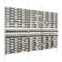 Vinoteck - Aluminum and Wood Bottle Rack - 288/400 Bottles