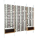 Vinoteck - Aluminum and Wood Bottle Rack - 288/402 Bottles