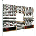 Vinoteck - Aluminum and Wood Bottle Rack - 316/388 Bottles