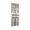 Vinoteck - Aluminum and Wood Bottle Rack - 72/100 Bottles