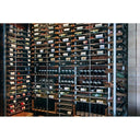 Vinoteck - Porte-bouteille Aluminium et Bois - 90/120 Bouteilles