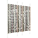 Vinoteck - Aluminum and Wood Bottle Rack - 90/180/270 Bottles