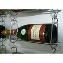 Wine Chain 12 Bottle Rack in Steel