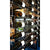 Wine Chain 12 Portabottiglie in Acciaio