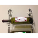 Wine Chain 12 Bottle Rack in Steel