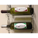 Wine Chain 12 Bottle Rack in Steel