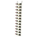 Wine Chain 12 Bottle Rack in Steel