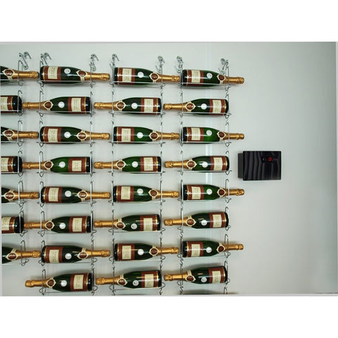 Wine Chain 6 Steel Bottle Rack