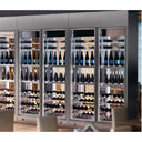 WineCave 2 Doors H.220 Wall or Island - Double Temperature - 336 bott.