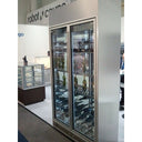 WineCave 2 Doors H.260 Wall or Island - Double Temperature - 420 bott.