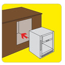 Cantina incasso 40 bottiglie doppia temperatura - RICONDIZIONATA
